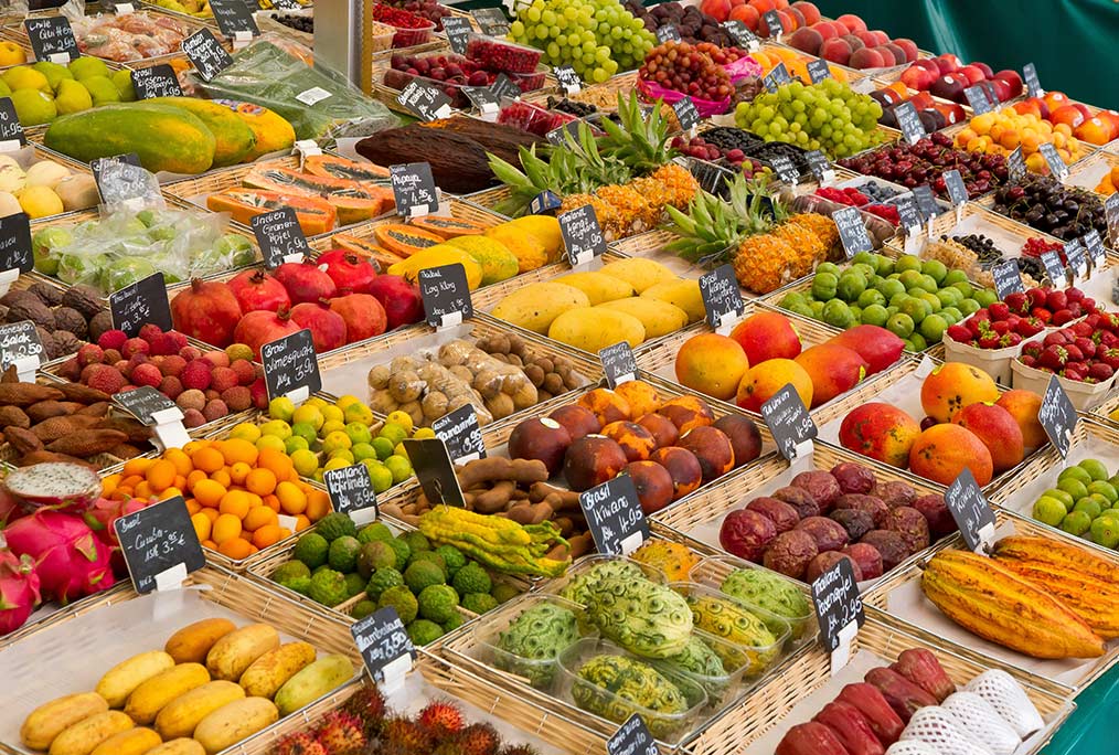Primeur de fruits et légumes La Réunion